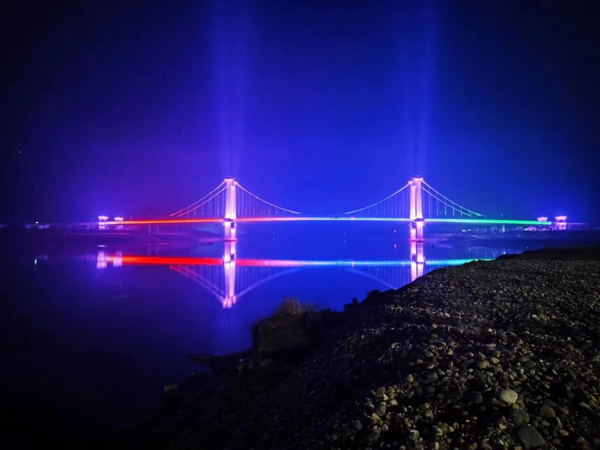 如何做橋梁照明工程？2023年橋梁照明高清效果圖